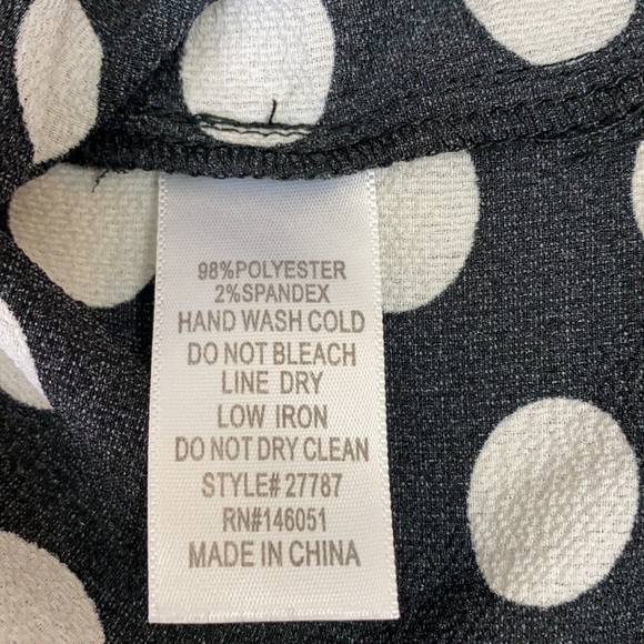 Monteau Polka Dot Blouse small - Picture 9 of 9